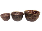Korb 3er Set 7670 ca. 25x14x15 cm Korb 3er Set 7670 ca. 25x14x15 cm