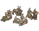 Elefanten 56456 4 stk ca 12 cm Elefanten 56456 4 stk ca 12 cm
