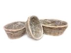 Pflanzkorb Oval 3er Set 7660 ca35x28x12 cm Pflanzkorb Oval 3er Set 7660 ca35x28x12 cm