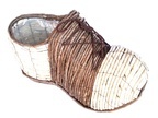 Dekoschuh 7282 ca. 48 cm Dekoschuh 7282 ca. 48 cm