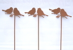 Vogel Rostdesign 3er Set 56503 ca. 25x1x75 cm Vogel Rostdesign 3er Set 56503 ca. 25x1x75 cm