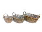 Korb 3er Set 7666 ca. 35x12x13 cm Korb 3er Set 7666 ca. 35x12x13 cm