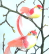 Vögel mit Clip 42383 12 Stk ca 13 cm Vögel mit Clip 42383 12 Stk ca 13 cm