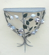 Wandstellage Grau ca. 46x22x52 Wandstellage Grau ca. 46x22x52