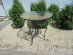 Tisch mit Glasplatte 56455 ca. 70x70x75 cm Tisch mit Glasplatte 56455 ca. 70x70x75 cm