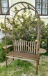 Rosenbogen mit Sitzbank 58068 ca. 114x46x203 cm Rosenbogen mit Sitzbank 58068 ca. 114x46x203 cm