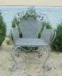 Sessel grau 65x55x110 cm Sessel grau 65x55x110 cm