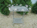 Beistelltisch grau ca. 68x42x71 cm Beistelltisch grau ca. 68x42x71 cm