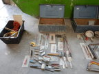 Werkzeugkiste (85x35x45cm) bestückt mit Handwerkzeug Werkzeugkiste (85x35x45cm) bestückt mit Handwerkzeug