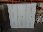 3 x 2 Stk. Umkleidespinde gesamt 180x185x50cm 3 x 2 Stk. Umkleidespinde gesamt 180x185x50cm