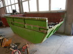 Klapp - Bauschutt - Mulde, Fabr. Stift, 365x135x190cm, ohne Inhalt Klapp - Bauschutt - Mulde, Fabr. Stift, 365x135x190cm, ohne Inhalt