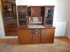 Artdeco Anrichte, um 1920, ca. 180x185x75cm Artdeco Anrichte, um 1920, ca. 180x185x75cm