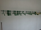 Wand - Hängegarderobe, ca. 190x34cm Wand - Hängegarderobe, ca. 190x34cm
