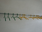 Wand - Hängegarderobe, ca. 190x34cm Wand - Hängegarderobe, ca. 190x34cm