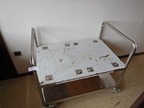 Edelstahl Tabletwagen für Thermoport - GN ca. 96x64x82cm Edelstahl Tabletwagen für Thermoport - GN ca. 96x64x82cm