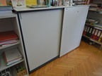 Svoboda Aktenschrank mit Schiebetüren 3 Ordnerhöhen ca.160/45/120 cm Svoboda Aktenschrank mit Schiebetüren 3 Ordnerhöhen ca.160/45/120 cm