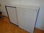 Svoboda Aktenschrank mit Schiebetüren 3 Ordnerhöhen ca.160/45/120 cm Svoboda Aktenschrank mit Schiebetüren 3 Ordnerhöhen ca.160/45/120 cm