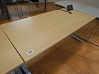 Schreibtisch Neudörfler mit EDV Schienensystem ca. 160x80 cm Schreibtisch Neudörfler mit EDV Schienensystem ca. 160x80 cm