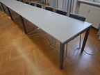 Seminartisch Steelcase ca. 180x80 cm - auch als Schreibtisch verwendbar Seminartisch Steelcase ca. 180x80 cm - auch als Schreibtisch verwendbar