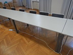 Seminartisch Steelcase ca. 180x80 cm - auch als Schreibtisch verwendbar Seminartisch Steelcase ca. 180x80 cm - auch als Schreibtisch verwendbar