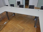 Seminartisch Steelcase ca. 180x80 cm - auch als Schreibtisch verwendbar Seminartisch Steelcase ca. 180x80 cm - auch als Schreibtisch verwendbar