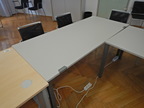 Seminartisch Steelcase ca. 180x80 cm - auch als Schreibtisch verwendbar Seminartisch Steelcase ca. 180x80 cm - auch als Schreibtisch verwendbar
