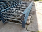 ca.24.30 lfm SCHWERLAST-PALETTENREGALANLAGE Steher: 8.60x1.00 m - kürzbar auf ca.4.30 m und 42 Stk.Einhängebalken mit 2.70 m = 81 Europalettenplätze ca.24.30 lfm SCHWERLAST-PALETTENREGALANLAGE Steher: 8.60x1.00 m - kürzbar auf ca.4.30 m und 42 Stk.Einhängebalken mit 2.70 m = 81 Europalettenplätze