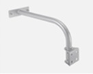 3 Stk. Wandhalterung weiß, für Floodlight 3000/5500, 600 x 300mm, horizontal drehbar, Abstrahlwinkel verstellbar 130° bzw. 140° 3 Stk. Wandhalterung weiß, für Floodlight 3000/5500, 600 x 300mm, horizontal drehbar, Abstrahlwinkel verstellbar 130° bzw. 140°