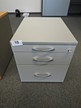 Rollcontainer, grau, 60cm, 3 Laden Rollcontainer, grau, 60cm, 3 Laden