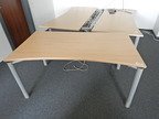 Bene Schreibtisch, buche, 160x80cm Bene Schreibtisch, buche, 160x80cm