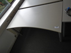 Bene Schreibtisch, grau, 160x80cm Bene Schreibtisch, grau, 160x80cm