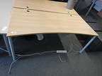 Bene Schreibtisch, buche, 180x80cm Bene Schreibtisch, buche, 180x80cm