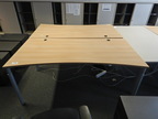 Bene Schreibtisch, buche, 180x80cm Bene Schreibtisch, buche, 180x80cm
