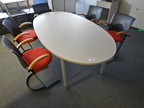 Besprechungstisch, oval, 220x110cm Besprechungstisch, oval, 220x110cm