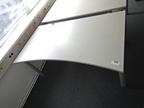 Bene Schreibtisch, grau, 160x80cm Bene Schreibtisch, grau, 160x80cm