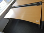 Bene Schreibtisch, buche, 200x80cm Bene Schreibtisch, buche, 200x80cm