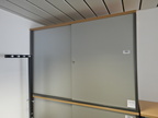 Aktenschrank, grau-buche, 160x43x110cm Aktenschrank, grau-buche, 160x43x110cm