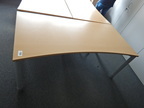 Bene Schreibtisch, buche, 180x80cm Bene Schreibtisch, buche, 180x80cm