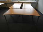 Bene Schreibtisch, 180x90cm, braun Bene Schreibtisch, 180x90cm, braun