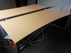 Bene Schreibtisch, buche, 200x80cm Bene Schreibtisch, buche, 200x80cm