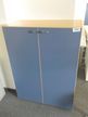 Aktenschrank, buche-blau, 90x43x120 Aktenschrank, buche-blau, 90x43x120