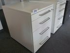 Rollcontainer, weiß, 4 Laden, 60x47x55cm, mit Schlüssel Rollcontainer, weiß, 4 Laden, 60x47x55cm, mit Schlüssel
