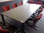 Besprechungstisch, grau, 120x240cm Besprechungstisch, grau, 120x240cm