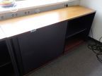 Schrank, grau, 160x43x76cm Schrank, grau, 160x43x76cm