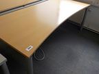 Bene Schreibtisch, buche, 200x90cm Bene Schreibtisch, buche, 200x90cm
