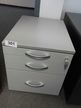 Rollcontainer, grau, 60x47x49cm, mit Schlüssel Rollcontainer, grau, 60x47x49cm, mit Schlüssel