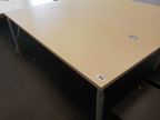 Schreibtisch, Ahorn, 200x90cm Schreibtisch, Ahorn, 200x90cm