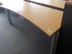 Bene Schreibtisch, buche, 200x90cm Bene Schreibtisch, buche, 200x90cm
