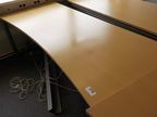 Bene Schreibtisch, buche, 200x90cm Bene Schreibtisch, buche, 200x90cm