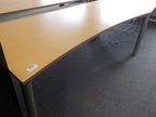 Bene Schreibtisch, buche, 200x90cm Bene Schreibtisch, buche, 200x90cm